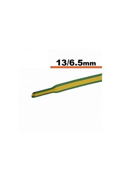 OEM Tub termocontractibil galben-verde 13mm/ 6.5mm 0.5m