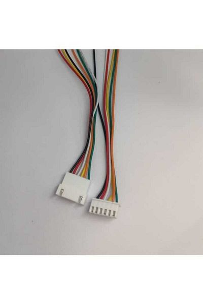 OEM Cable with 6-pin connectors, pitch 2.54 mm, female and male with wires, set of 2 pcs.