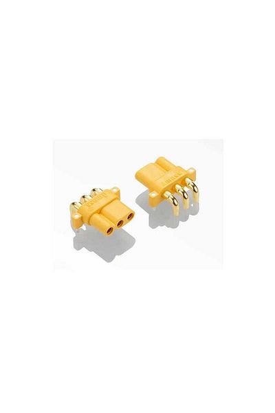 AMASS DC power connector MR30 female socket 3pin 15A 500V for PCB THT AMASS MR30PW-FB