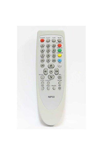 OEM Remote control compatible with NIPON NIP03 TV code ER 1543 MFY 1533 (16)