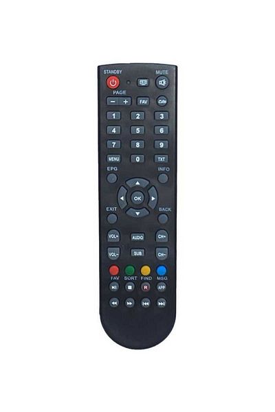 OEM Compatible remote control for Digi Irdeto receiver DCD4414 (184)