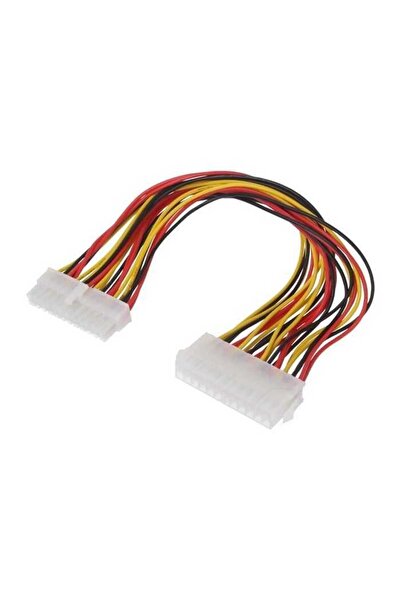 OEM Καλώδιο τροφοδοσίας ATX 24 ακίδων θηλυκό-αρσενικό 0,3m AKYGA AK-CA-09