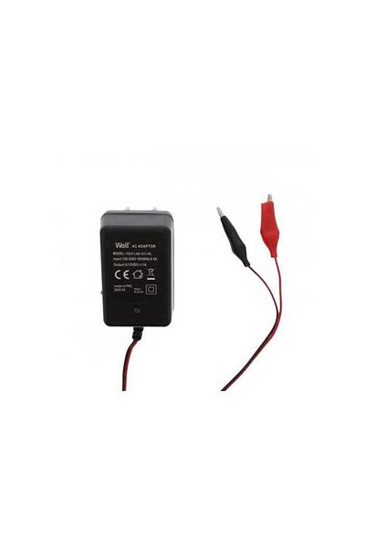 Well Charger for lead acid batteries 6V / 12V 1000mAh with disconnection Well