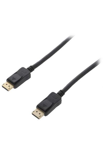OEM DisplayPort V1.4 cable - DisplayPort V1.4 male plug on both sides 1.5m QOLTEC 50586