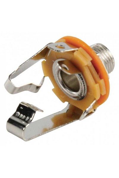 VALUELINE 6.35 mm stereo jack female panel mount connector