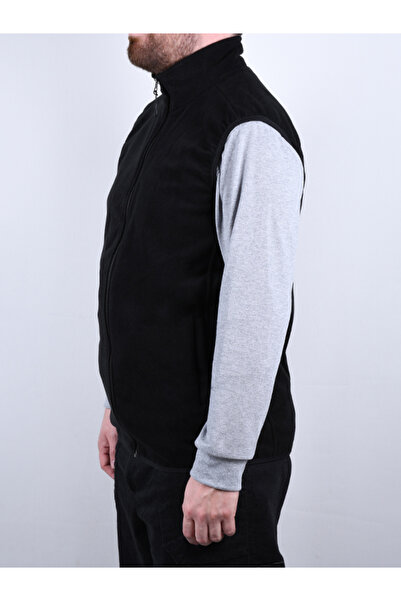By Okat Fleece Work Vest with Zipper, Elasticated Sleeves and Hem, Keeps Warm, Flato Pocket