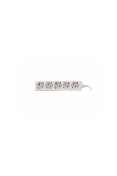 Well Extension cord 5 sockets 1.5m cable 3xG1.5mmp 3500W 16A white Well