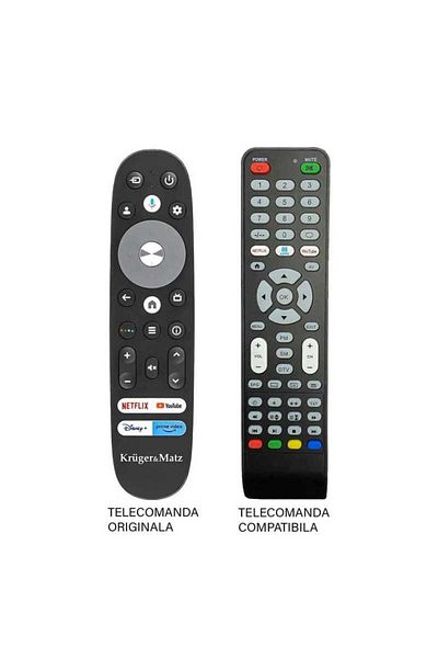 OEM Remote control compatible with Kruger&Matz TV 0243-FHD code ER 9473 /MFY 6122/ 8877 (473)