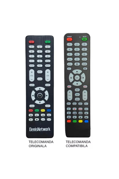 OEM Telecomanda TV DenisNetwork compatibil cu originalul cod ER1672 /MFY1662 ...