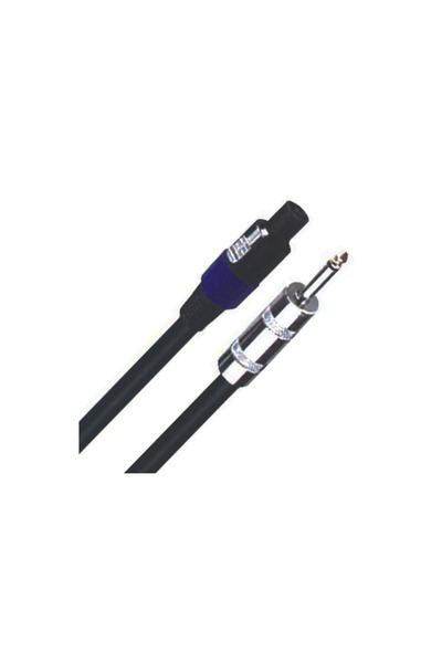 IBIZA Cablu difuzor Jack tata 6.3mm la Speakon 10m 2x1.5mm2