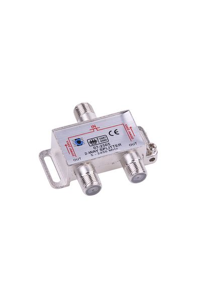 Cabletech Spliter 2 cai power pass 5-2450Mhz ZLA0635