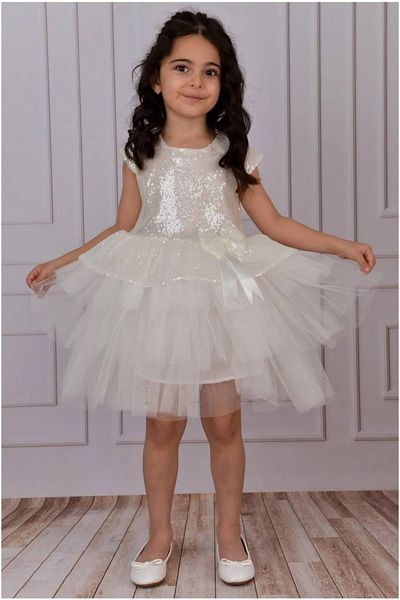 BEBECE KİDS Girl's Birthday Party Graduation Dress