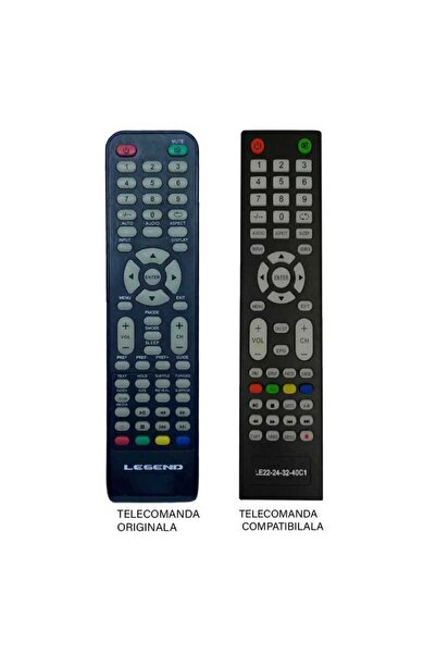 OEM Compatible remote control TV Legend EE-T40 LE22-24-32-40C1 code ER 592 /M...