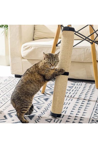 SyaMAG Cat Claw Sharpening Mat, Hedgehog Furniture Gripper, 63x25 Cm