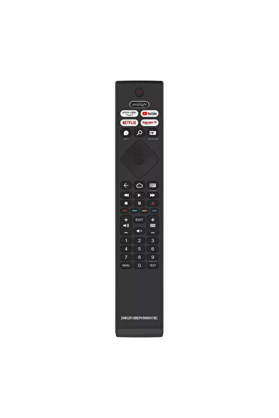 OEM Philips TV remote control 398GR10BEPHN0041BC with original appearance code ER268-N /MFY258 (568)