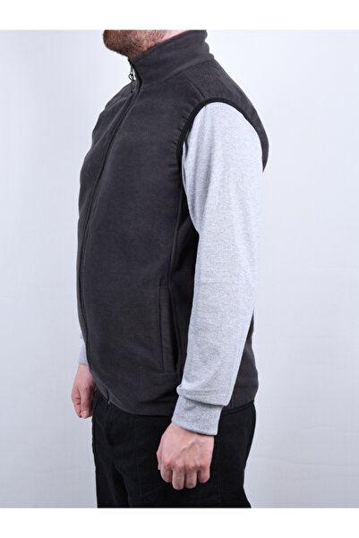By Okat Fleece Work Vest with Zipper, Elasticated Sleeves and Hem, Keeps Warm, Flato Pocket