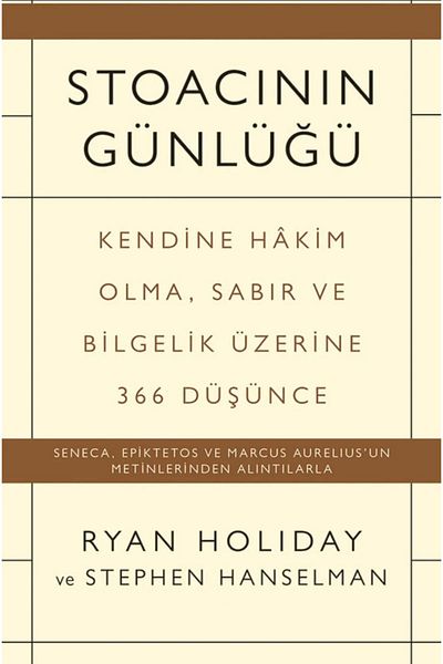 Bloomsbury The Stoic's Diary: 366 Thoughts on Self-Mastery Patience and Wisdom - Ryan Holiday