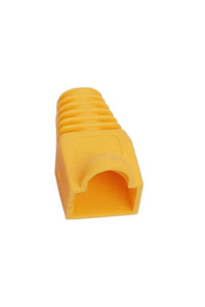 OEM Yellow cable protection with 8P8C modular connector