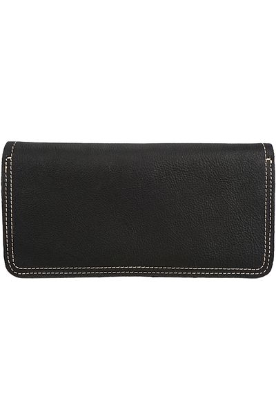 JOLAR. Slim Genuine Leather Wallet For Men With Card Slots Yd-1068-1 Black