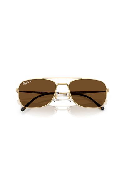 Ray-Ban Ray Ban Unisex Rectangle Sunglasses- Rb 3755 - Lense Size:62mm - Arista