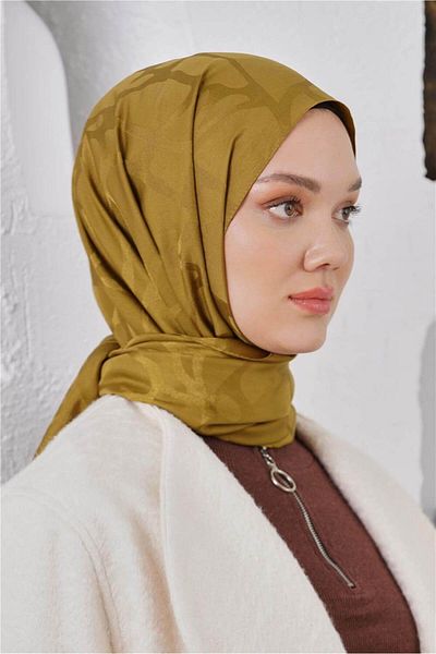 Loryan Floş Jacquard Stone Nefti Green