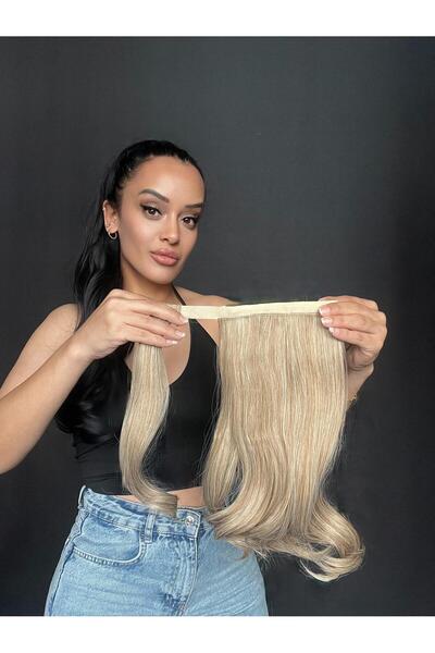 Suzan Peruk At kuyruğu Postiş Bağcıklı En kullanışlı model.AT KUYRUĞU SAÇ MODELİ