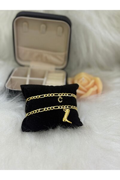 VENTİ VENTİSCA Lettered Couple Bracelet Set, for Lover, Wife, Friend, Gift