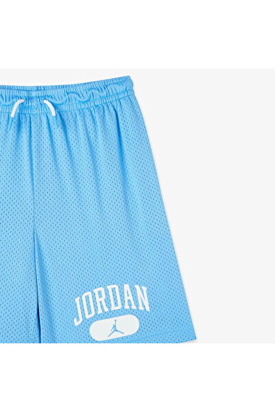 Nike Jordan Mesh Pe Çocuk Mavi Günlük Şort