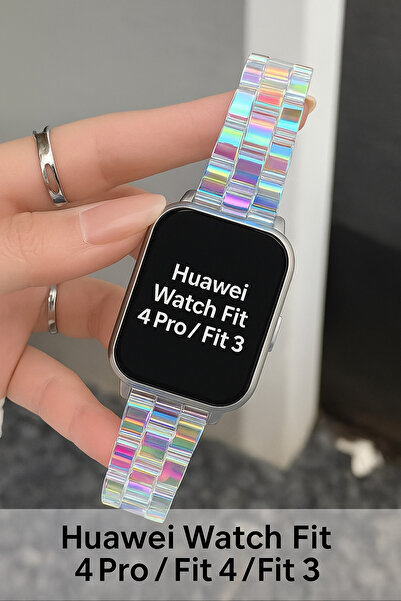 Alstrap Huawei Watch Fit 4 Pro/fit 4/fit 3 متوافق مع حزام الحبل الشفاف القابل...