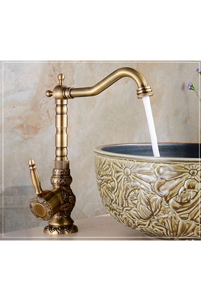 Blackswan Design Baterie chiuveta baie, Blackswan, Tip M38, model bronz antichizat, dimensiune 30.5 cm