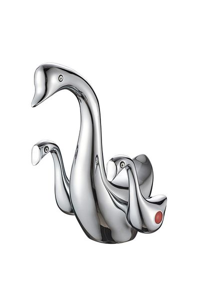 Blackswan Design Bathroom sink faucet, Blackswan, Type M262 Lebada, chrome model, size 19 cm