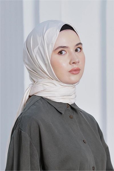 Loryan Floss Jacquard Cupra Beige Shawl