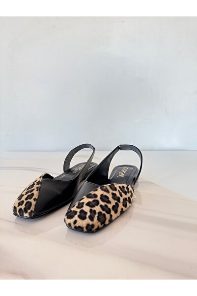 Oskar Küt burun Arkası Açık Leopar Leora Siyah