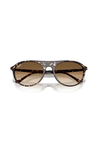 Ray-Ban Ray Ban Unisex Square Sunglasses- Rb 2215 - Lense Size:56mm - Havana Yellow Turtle