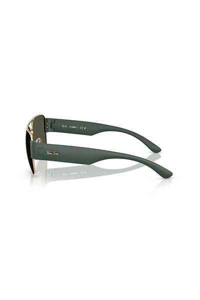Ray-Ban Ray Ban Unisex Square Sunglasses- Rb 3756 - Lense Size:59mm - Gold