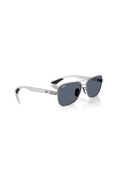 Ray-Ban نظارة شمسية راي بان للجنسين - RB 8336M - مقاس العدسة: 58 مم - لون معدني