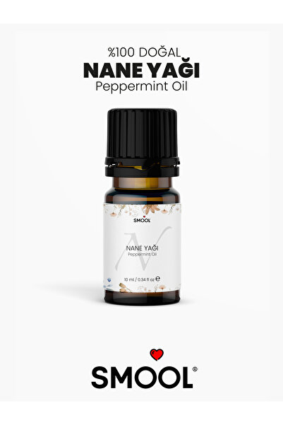 SMOOL %100 Saf ve Doğal Nane Uçucu Yağı 10ml