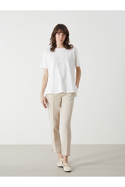 LC Waikiki Crew Neck Stone Women's T-Shirt