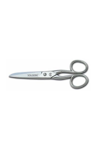 PRATİKOBA 232-6 Yarn and Fabric Cleaning Scissors No: 6 Inch / 15.24 cm - Nickel Plated