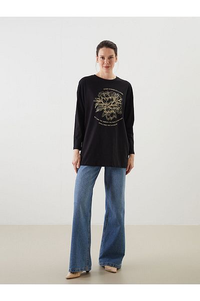 LC Waikiki Crew Neck Floral Women's Tunic