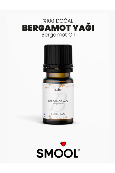 SMOOL %100 Saf ve Doğal Bergamot Uçucu Yağı 10ml