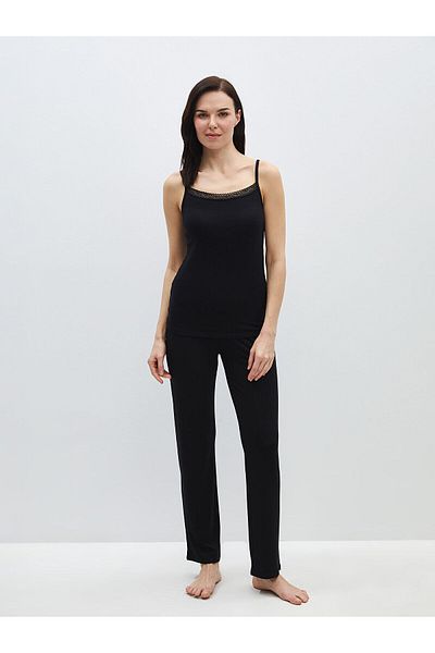 LC Waikiki U Collar Lace Detailed Strappy Women's Athlete