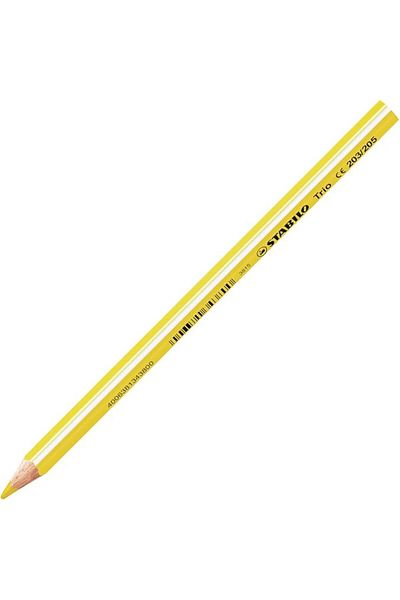 Stabilo Trio thick - dry paint marker - 12-pack - assorted colors + sharpener