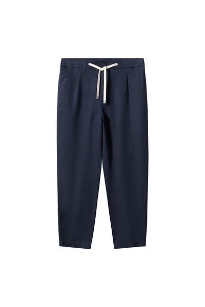 MANGO Man Navy Blue Men's Trousers 57040571