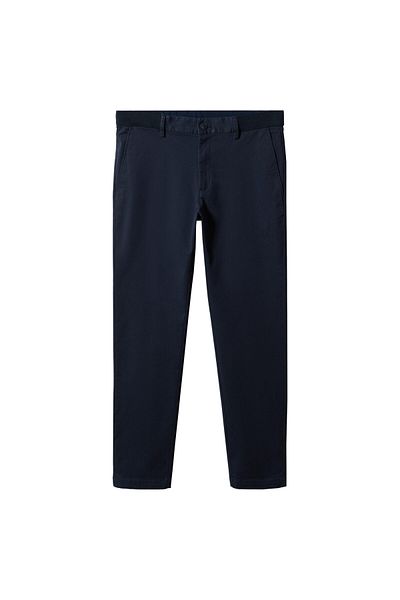 MANGO Man Men's Navy Blue Pants57040567