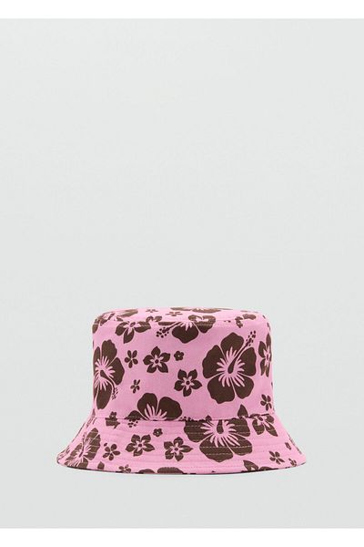 MANGO Woman Patterned Hat