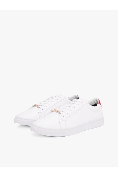 Tommy Hilfiger Bílé – základní tenisky