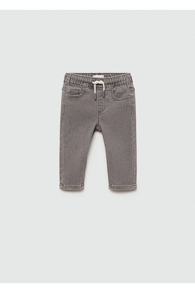 MANGO Baby Boy Gray Denim Jeans