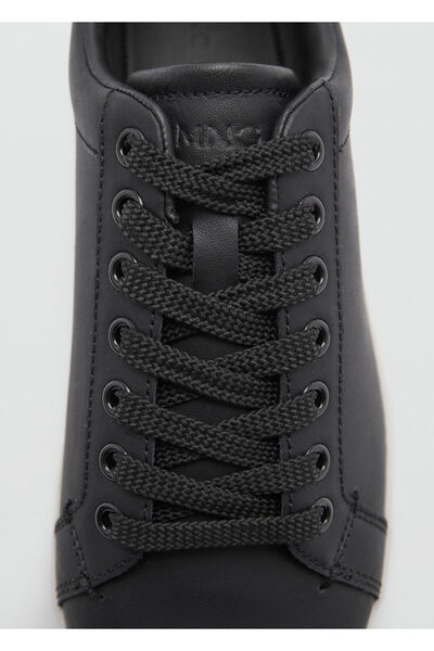 MANGO Woman Siyah Erkek Sneaker 77050610