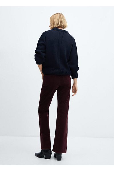 MANGO Woman Women's Red Jeans 67120262